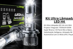 Kit Ultra Lampada LED H4